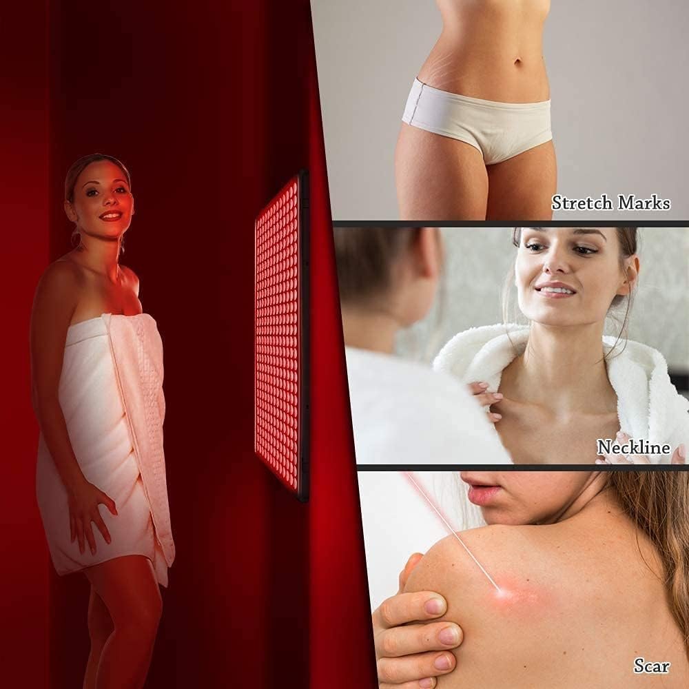 Body Red Light Devices in Deep Red (660nm) for Face Body Skin